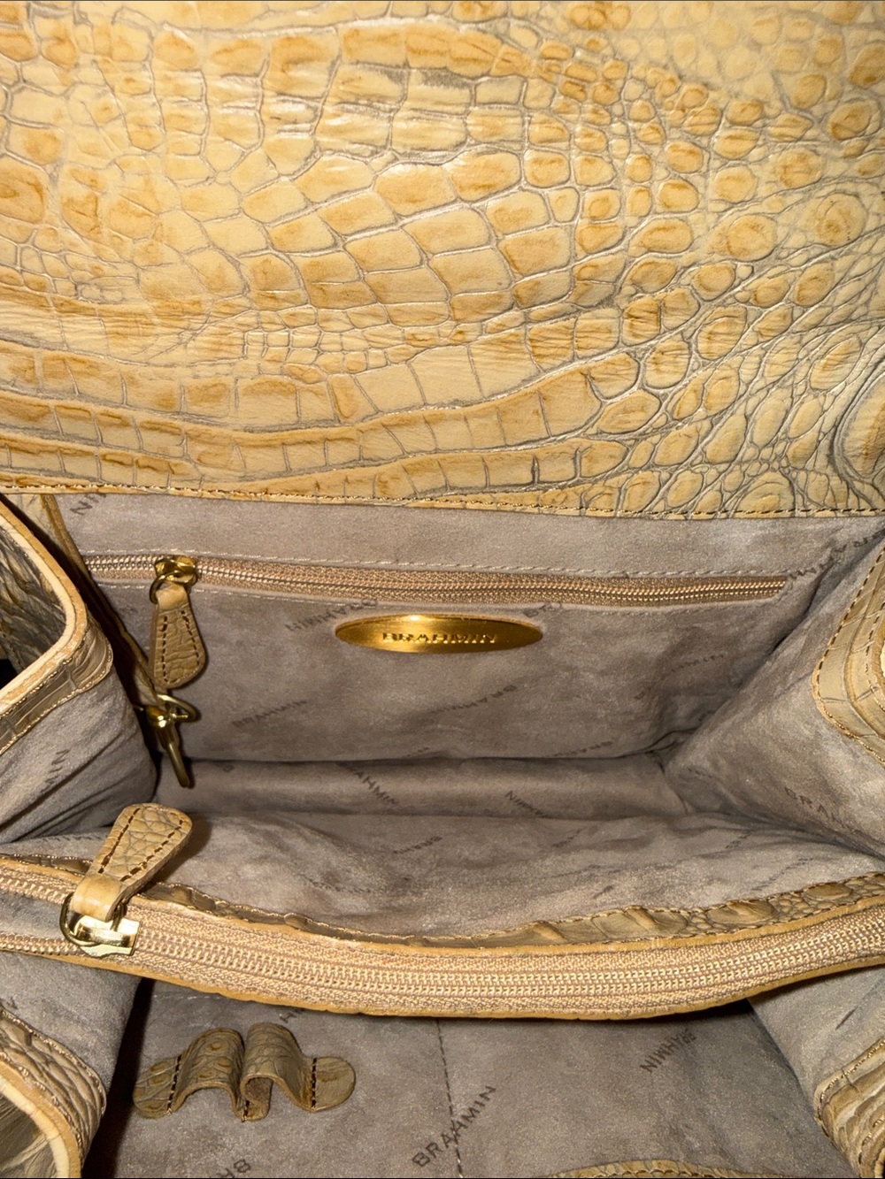 Brahmin Vittoria Rose Satchel - Picture 8 of 16